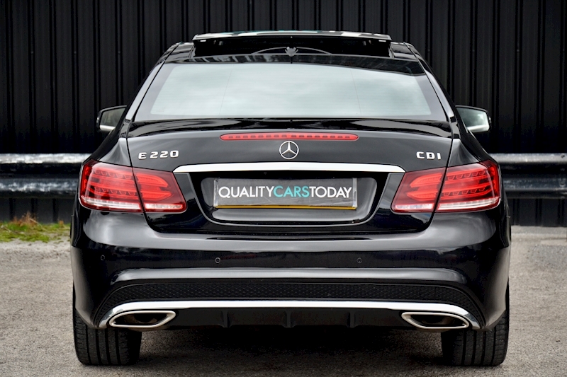 Mercedes-Benz E220 CDI AMG Sport Coupe Panoramic Glass Roof + Heated Leather + Reverse Camera Image 4