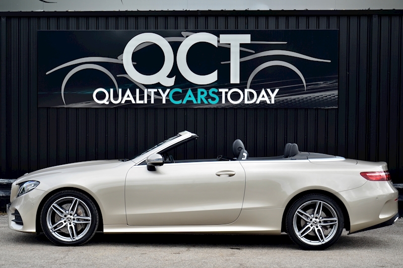 Mercedes-Benz E350d AMG Line 4Matic Convertible Rare Colour + High Spec + Just Serviced by MB Dealer Image 1