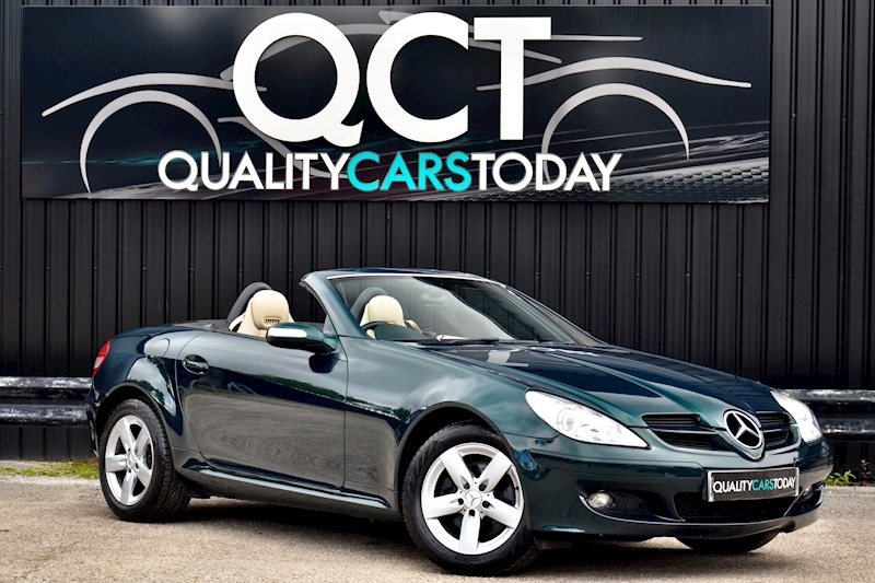 Mercedes-Benz SLK 280 Rare Andradite Green Metallic + Air Scarf + 1 Former Keeper Image 0