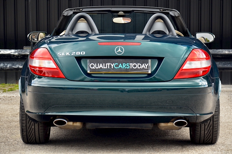 Mercedes-Benz SLK 280 Rare Andradite Green Metallic + Air Scarf + 1 Former Keeper Image 4