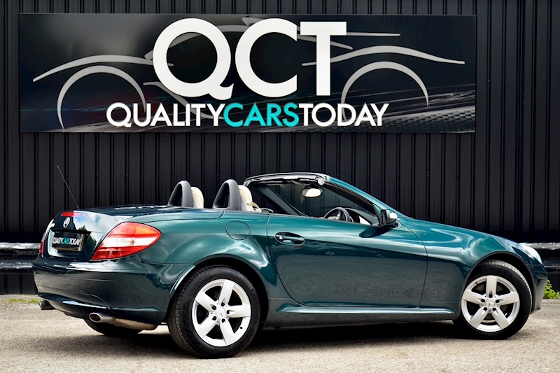 Mercedes-Benz SLK 280 Rare Andradite Green Metallic + Air Scarf + 1 Former Keeper Image 9