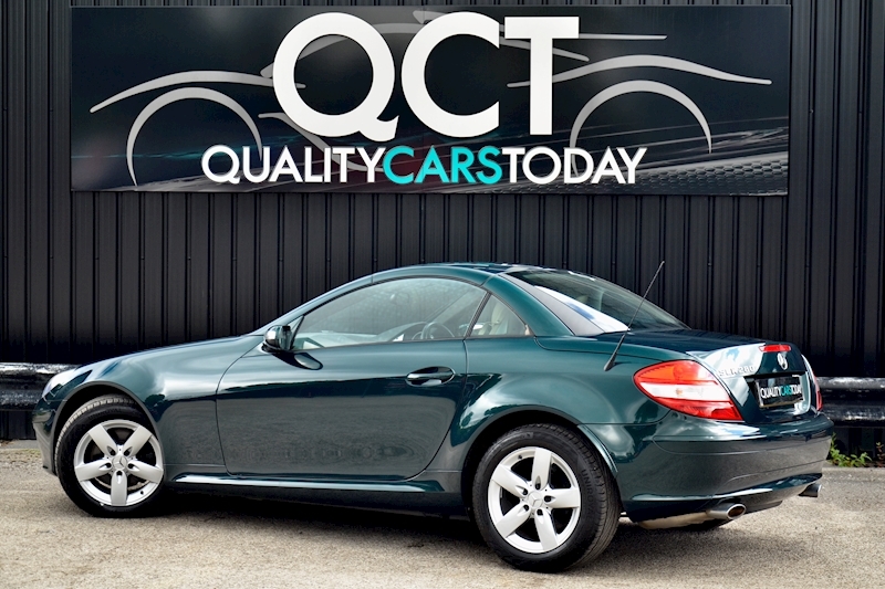 Mercedes-Benz SLK 280 Rare Andradite Green Metallic + Air Scarf + 1 Former Keeper Image 8