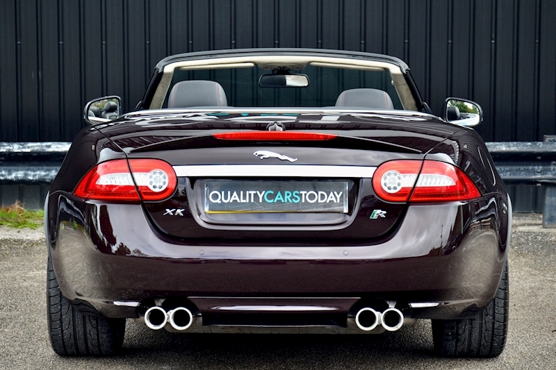 Jaguar XKR Convertible Ultra Rare Caviar Metallic + Full Jaguar Main Dealer History Image 4