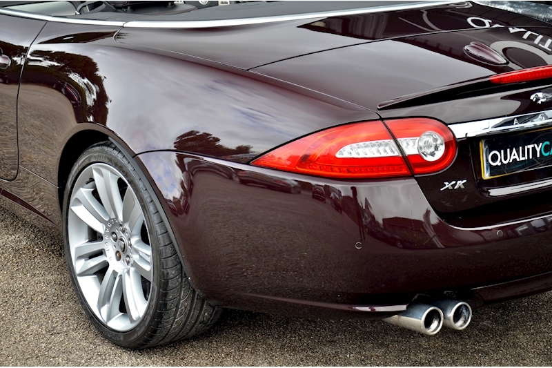 Jaguar XKR Convertible Ultra Rare Caviar Metallic + Full Jaguar Main Dealer History Image 26