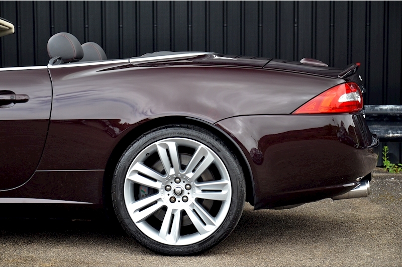 Jaguar XKR Convertible Ultra Rare Caviar Metallic + Full Jaguar Main Dealer History Image 25