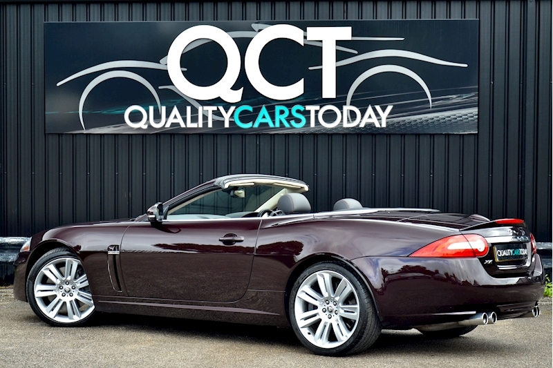 Jaguar XKR Convertible Ultra Rare Caviar Metallic + Full Jaguar Main Dealer History Image 8