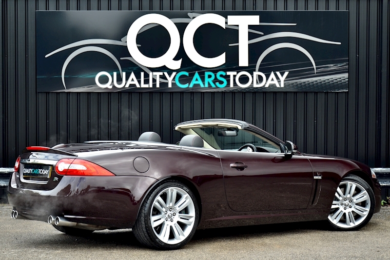 Jaguar XKR Convertible Ultra Rare Caviar Metallic + Full Jaguar Main Dealer History Image 9