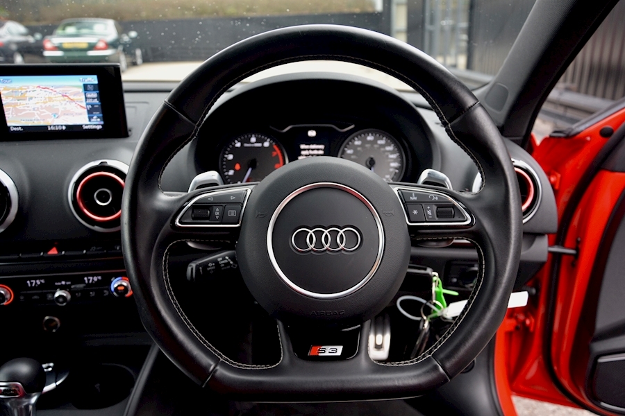 Audi S3 Quattro S Tronic 1 Owner + Sports Seats + Black Pack + B&O + Milltek Image 36