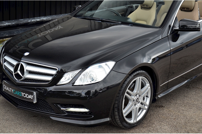 Mercedes-Benz E350 AMG Sport Convertible AirScarf + Harmon Kardon + Reverse Camera Image 27