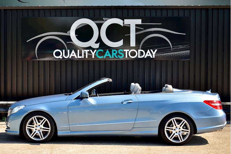 Mercedes-Benz E350 AMG Sport Convertible 1 Owner + Full Mercedes History + AirScarf + DAB Image 1