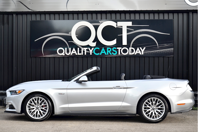 Ford Mustang GT Convertible 5.0 V8 Automatic + Custom Pack + Roush Exhaust + Exceptional Image 1