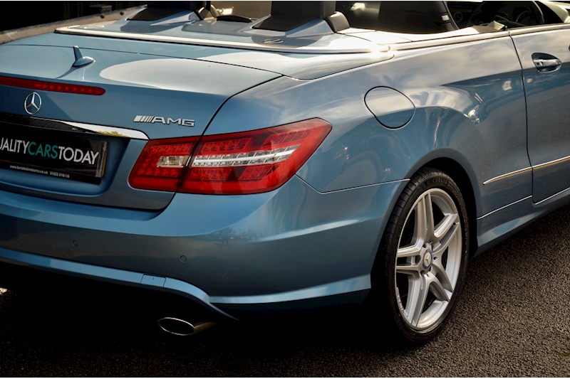 Mercedes-Benz E350 CDI Sport Convertible AirScarf + Reverse Camera + Just Serviced by MB Image 15