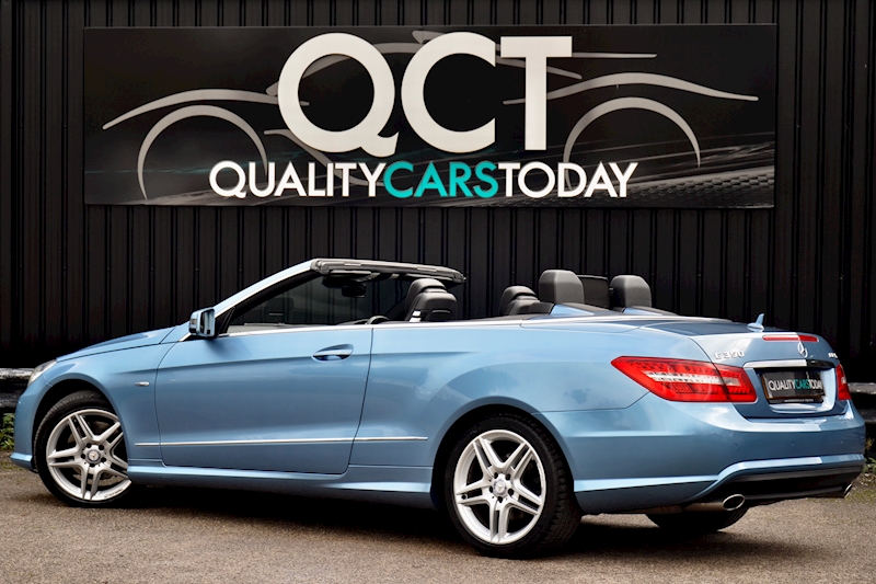 Mercedes-Benz E350 CDI Sport Convertible AirScarf + Reverse Camera + Just Serviced by MB Image 5