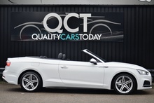 Audi A5 2.0 TDI S-Line Cabriolet Just 23,550 miles + Sat Nav + Heated Seats - Thumb 5