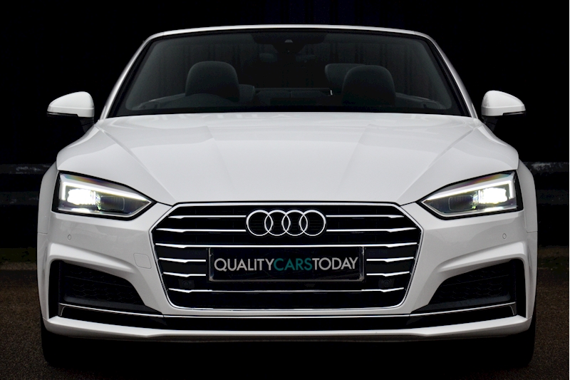 Audi A5 2.0 TDI S-Line Cabriolet Just 23,550 miles + Sat Nav + Heated Seats Image 3
