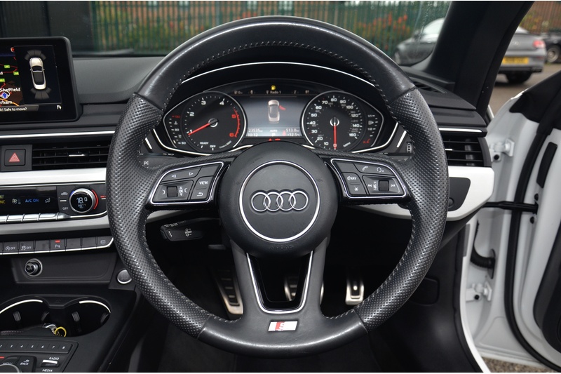 Audi A5 2.0 TDI S-Line Cabriolet Just 23,550 miles + Sat Nav + Heated Seats Image 22