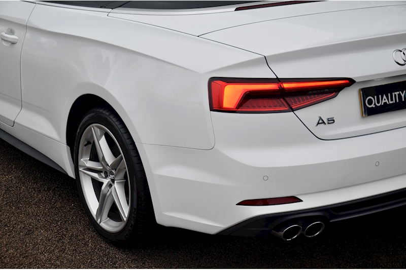Audi A5 2.0 TDI S-Line Cabriolet Just 23,550 miles + Sat Nav + Heated Seats Image 29