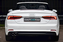 Audi A5 2.0 TDI S-Line Cabriolet Just 23,550 miles + Sat Nav + Heated Seats - Thumb 4