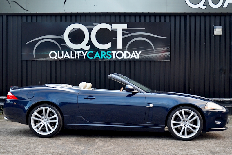 Jaguar XK Convertible Soft Grain Leather Upgrade + Adaptive Cruise + Heated Wheel Image 5