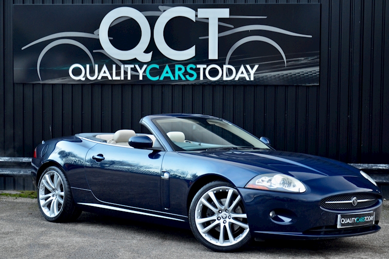 Jaguar XK Convertible Soft Grain Leather Upgrade + Adaptive Cruise + Heated Wheel Image 0