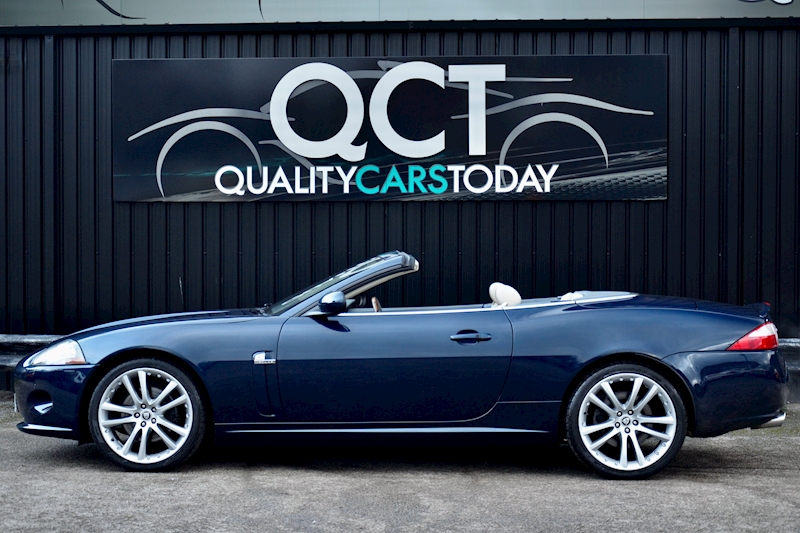 Jaguar XK Convertible Soft Grain Leather Upgrade + Adaptive Cruise + Heated Wheel Image 1