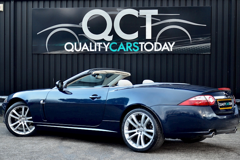 Jaguar XK Convertible Soft Grain Leather Upgrade + Adaptive Cruise + Heated Wheel Image 8