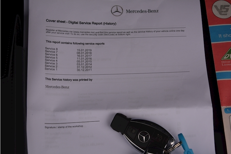 Mercedes-Benz E350 CDI AMG Sport Convertible Full Mercedes Main Dealer History Image 17