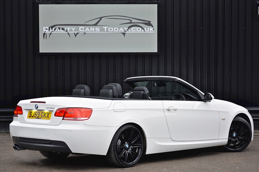 BMW 330i M Sport Auto Convertible *Just 32k Miles + Full Service History* Image 8