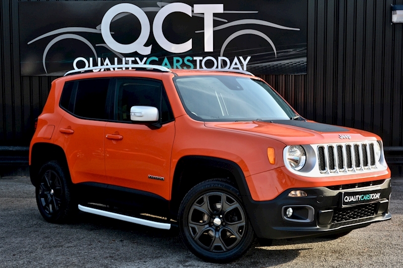 Jeep Renegade 2.0 M-JET 4X4 Limited High Specification + Full Jeep Dealer History Image 0