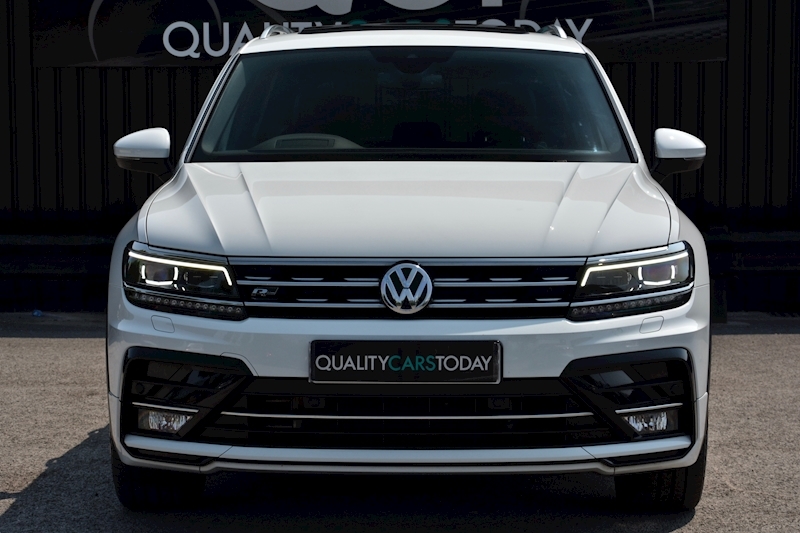 Volkswagen Tiguan R-Line 190ps 1 Lady Owner + Full VW History + Head Up Display + Full Leather + LED Lights Image 3