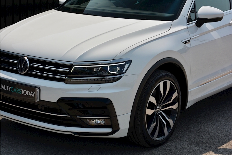 Volkswagen Tiguan R-Line 190ps 1 Lady Owner + Full VW History + Head Up Display + Full Leather + LED Lights Image 16