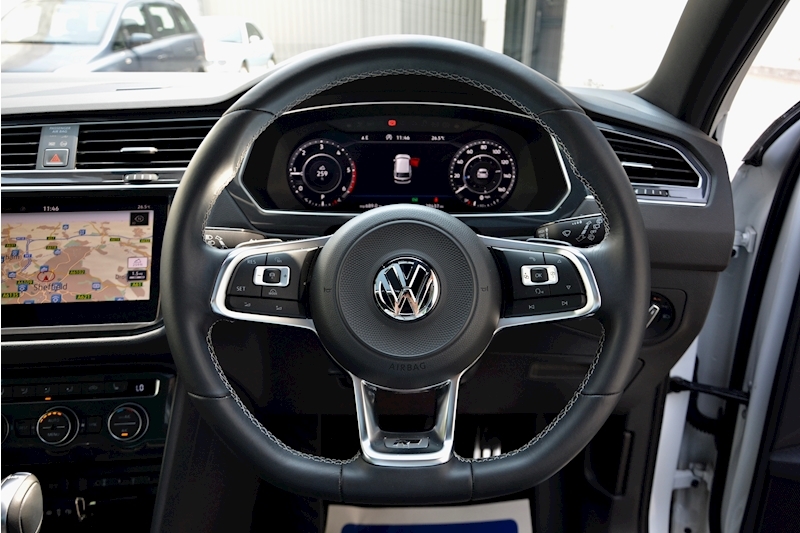 Volkswagen Tiguan R-Line 190ps 1 Lady Owner + Full VW History + Head Up Display + Full Leather + LED Lights Image 32