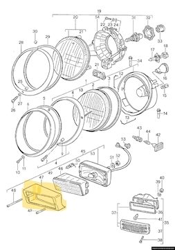 FOG LIGHT FRAME RIGHT
