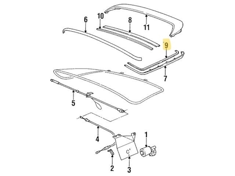 REAR WINDOW SEAL
