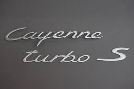 CAYENNE TURBO S LOGO