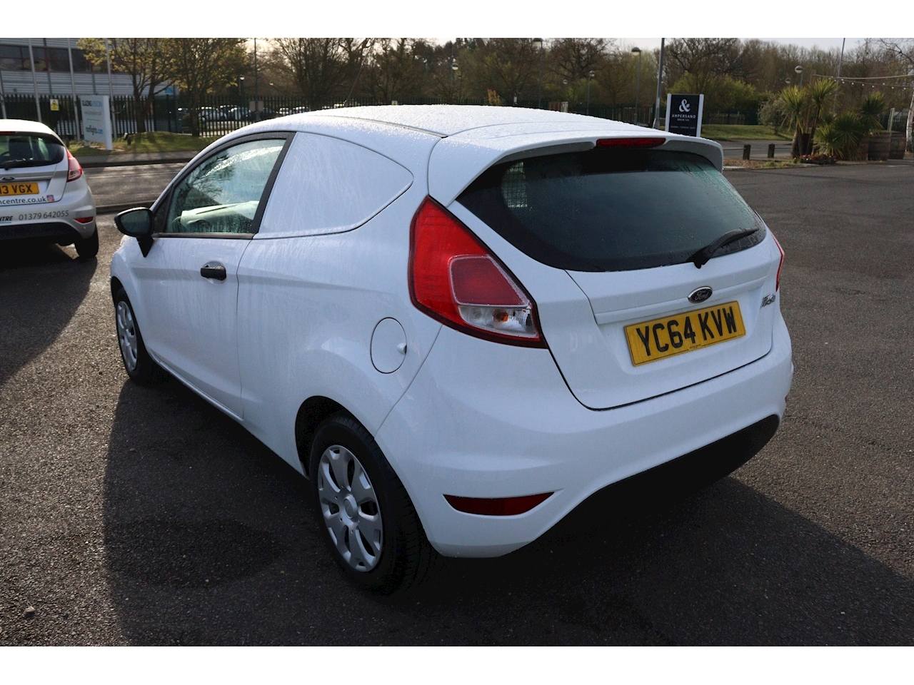 Used 2014 Ford Fiesta TDCI ECOnetic II 1.6 3dr Car Derived Van Manual ...