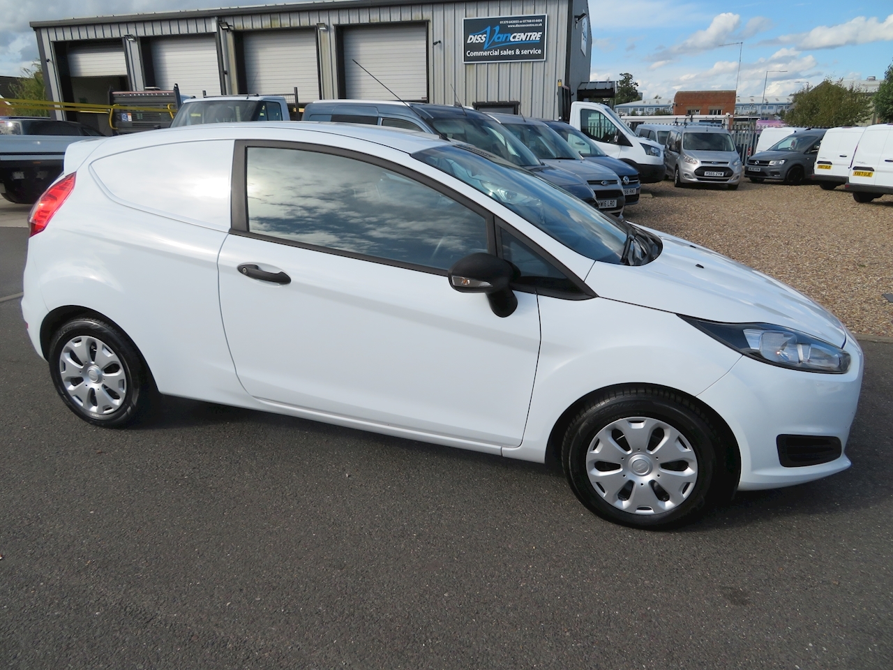 Used 15 Ford Fiesta Econetic Panel Van 1 5 Manual Diesel For Sale In Norfolk Diss Van Centre