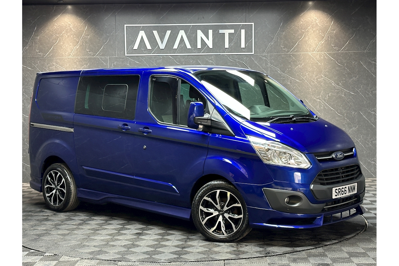 Ford transit custom limited deep cheap impact blue