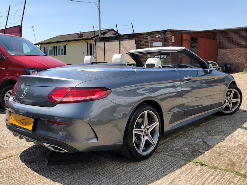 Mercedes-Benz C Class C 200 Amg Line Convertible 2.0 Automatic Petrol