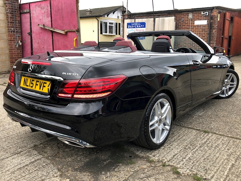 Mercedes-Benz E Class E 220 D Amg Line 2.0 2dr Cabriolet 7G-Tronic Plus Diesel