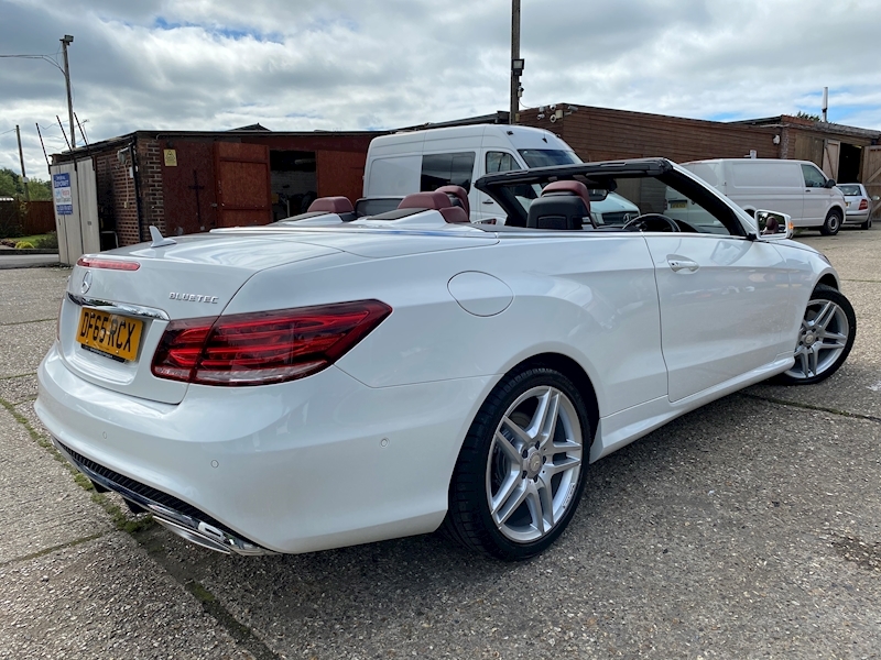 Mercedes-Benz E Class E 350 D Amg Line 3.0 2dr Cabriolet 9G-Tronic Plus Diesel