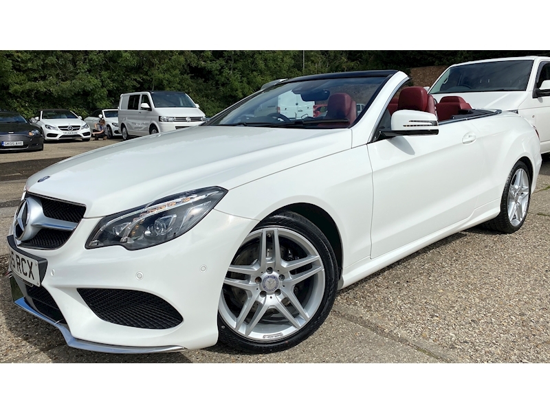 Mercedes-Benz E Class E 350 D Amg Line 3.0 2dr Cabriolet 9G-Tronic Plus Diesel