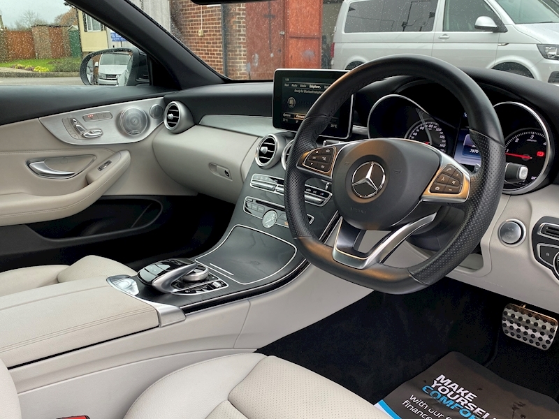 Mercedes-Benz C Class C 220 D Amg Line Premium Plus 2.1 2dr Cabriolet G-Tronic+ Diesel