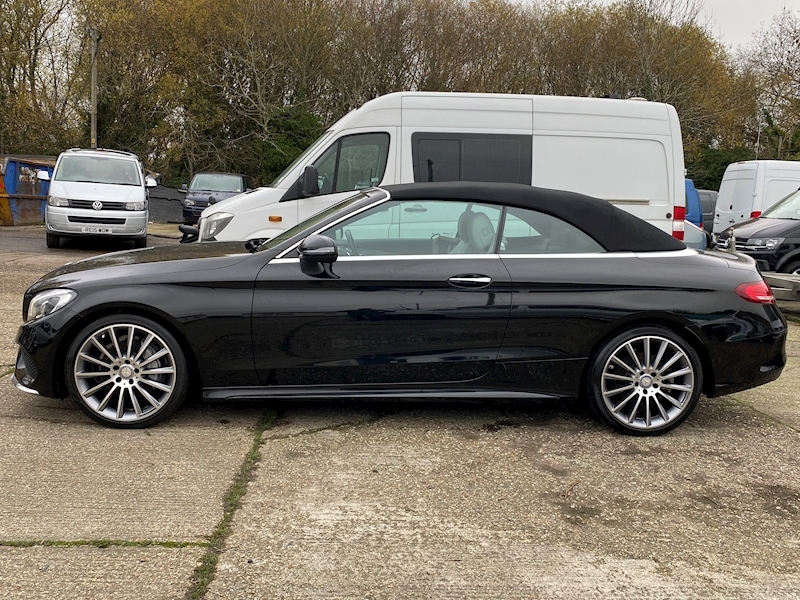 Mercedes-Benz C Class C 220 D Amg Line Premium Plus 2.1 2dr Cabriolet G-Tronic+ Diesel