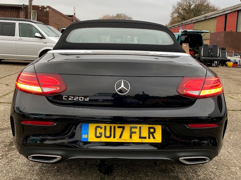Mercedes-Benz C Class C 220 D Amg Line Premium Plus 2.1 2dr Cabriolet G-Tronic+ Diesel
