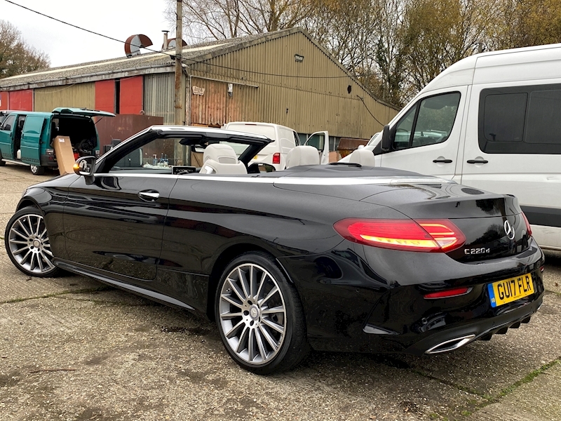 Mercedes-Benz C Class C 220 D Amg Line Premium Plus 2.1 2dr Cabriolet G-Tronic+ Diesel