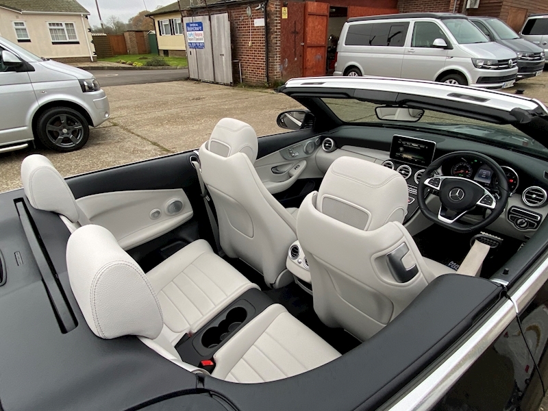 Mercedes-Benz C Class C 220 D Amg Line Premium Plus 2.1 2dr Cabriolet G-Tronic+ Diesel