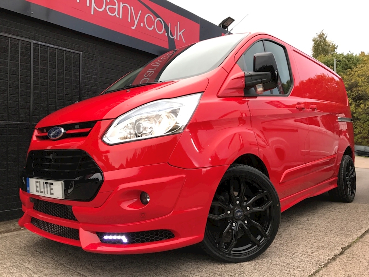 Ford transit custom store red