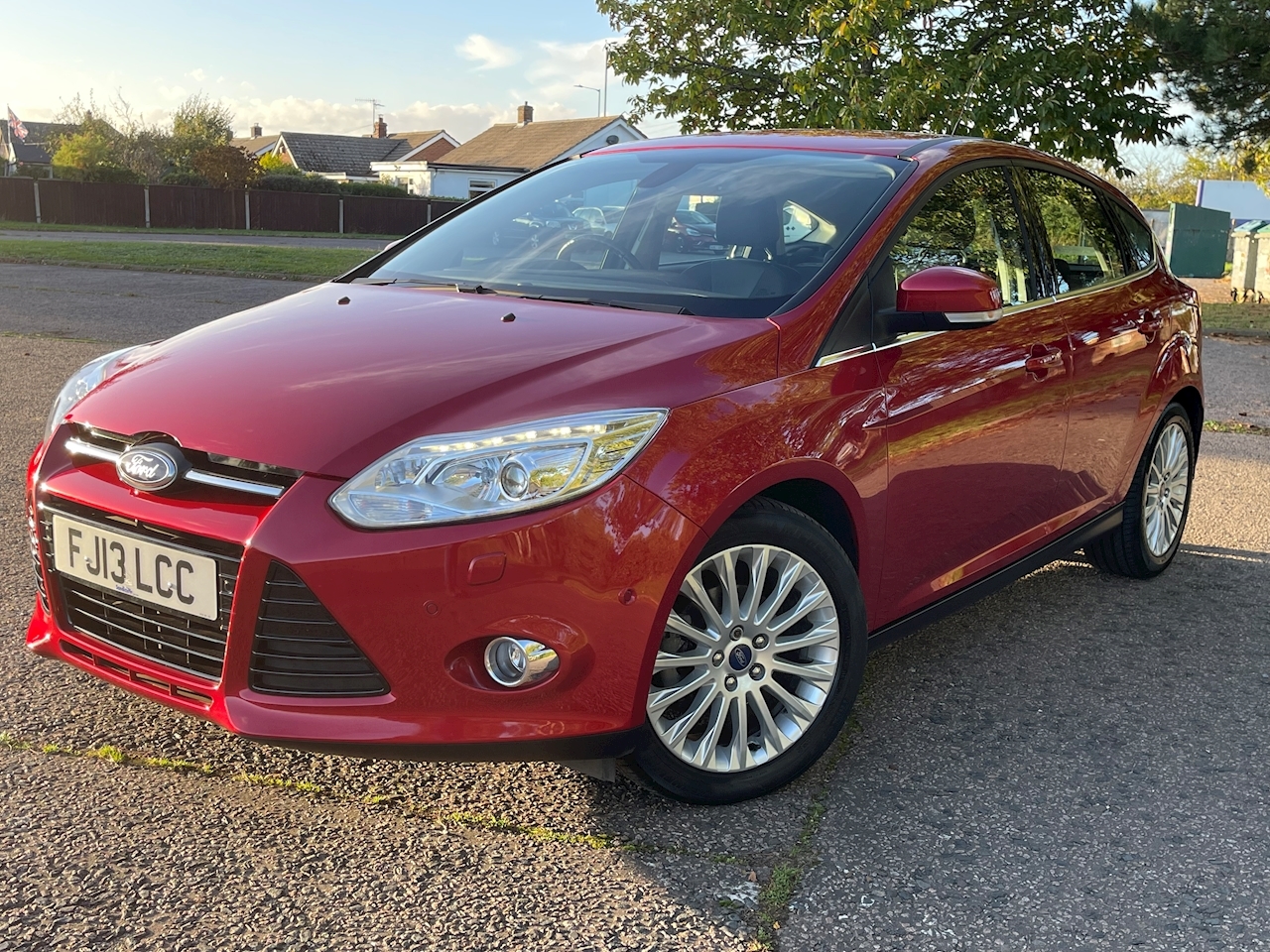 2013 Ford Focus Mk3 Titanium 1.0 EcoBoost Turbo Candy-Rot-…