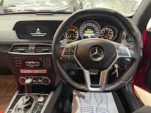 2013/63 MERCEDES C63 AMG COUPE + 5K OPTIONS + PAN ROOF + COMMAND + RED LEATHER